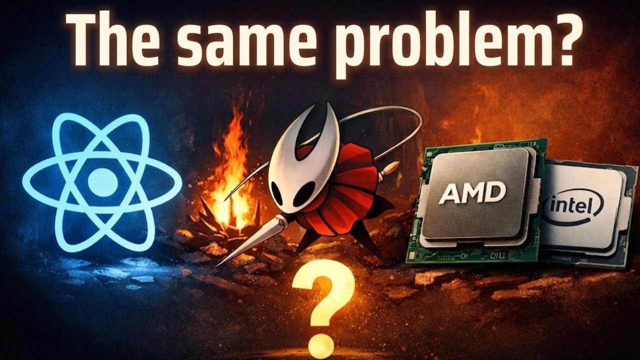 Why React, Silksong and CPUs have the same problem? - YouTube