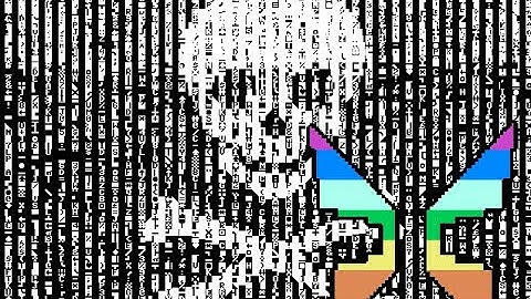 "Black and White" - Double PETSCII demo  for the Commander X16