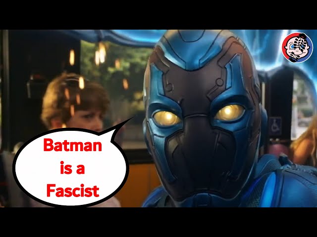 The 'Batman Is A Fascist' Joke In The 'Blue Beetle' Trailer