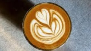 how to make cafe latte coffee and art #coffee #cafe #latte #barista #cappuccino