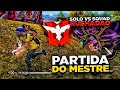 PEGUEI MESTRE JOGANDO SOLO VS SQUAD NO RUSHADÃO 😧🔥 - SMITH FREE FIRE