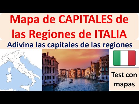 Video: Regiones de Italia