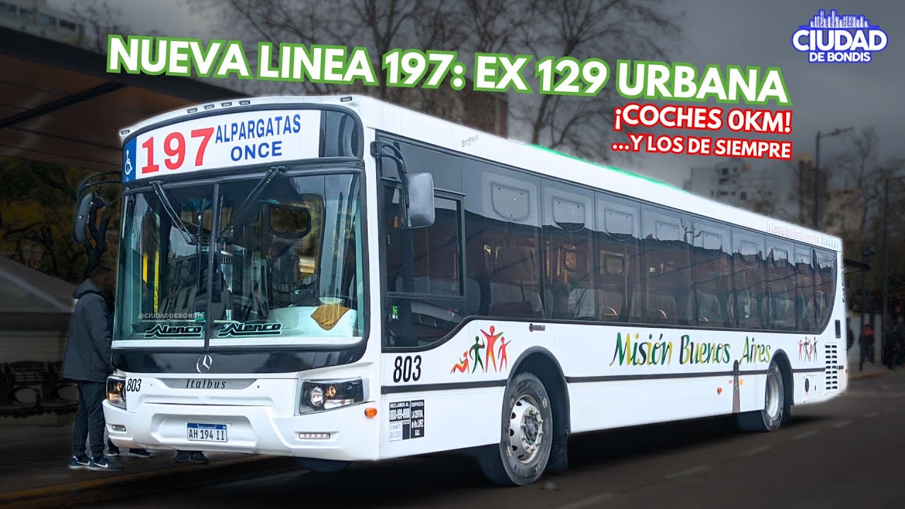 NUEVA LINEA 197: ASI FUE SU PRIMER DÍA