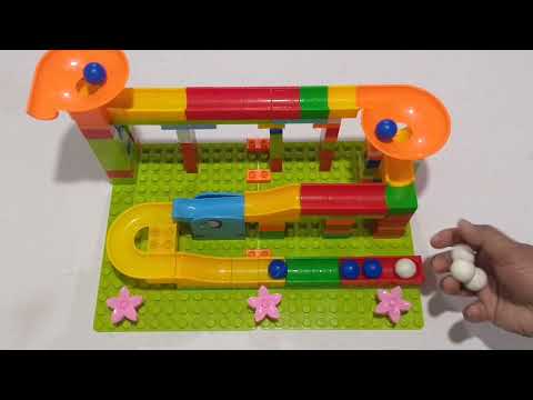 Marble run ASMR ✯ 6:16 minutes satisfying sounds #asmr #marbleruntoy #toys