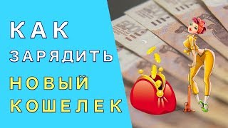 Как зарядить новый кошелек | Как правильно подготовить новый кошелек к принятию денег Как зарядить новый кошелек | Как правильно подготовить новый кошелек к принятию денег
