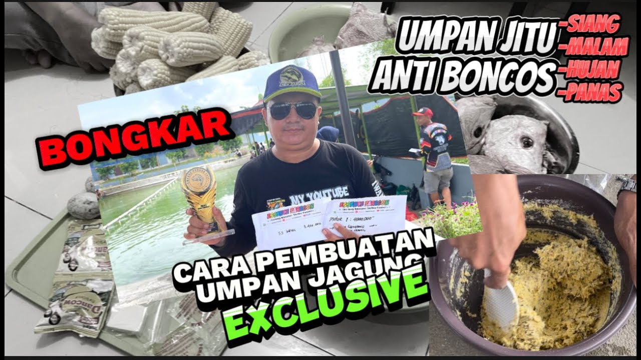 FULL VIDEO || BONGKAR  PEMBUATAN UMPAN JAGUNG  SUPER AMIS IWAN GONDRONG‼️INTIP PRODUKSI NYA LANGSUNG