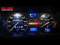 How to make car cluster dash led lights mileage vw golf 2 / jetta mk2