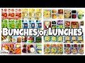 Best Of Bunches Of Lunches 2018 🍎 The Family Fudge