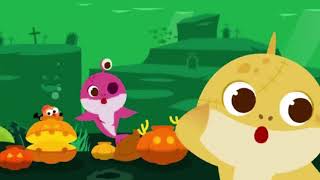 Halloween Baby Shark на русском - АКУЛЕНОК -  развивающая детская песня про животных #акуленок