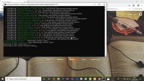 PHP Symfony 4 API Platform + Angular 8   : Lesson 1  Creating new Symfony project
