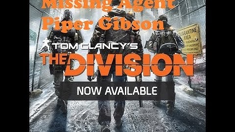 Missing Agent Piper Gibson Side Mission in Hell