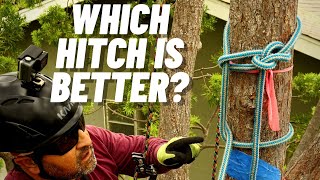 A Hitch That Can Save You When Rigging Trees, Marlin Hitch Vs Half Hitch