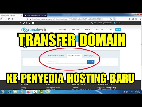 Video: Cara Mentransfer Domain Ke Hosting