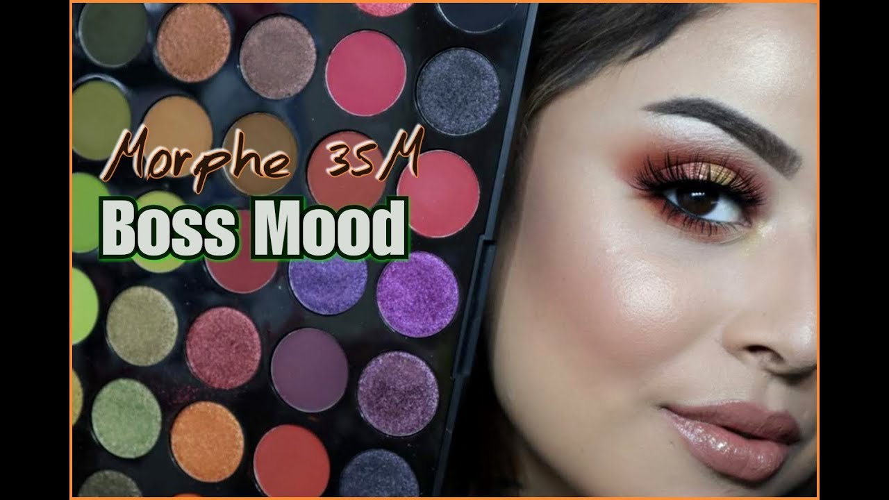 Morphe 35M Boss Mood Palette Review/ Eye Tutorial/Swatches