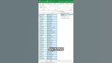 Excel FİLTRE ile Gruplama  #excel #exceltips #exceleğitimleri
