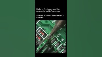 The Secret Ingredient for Perfect Soldering | What Does Flux Actually Do? #soldier #flux #arduino