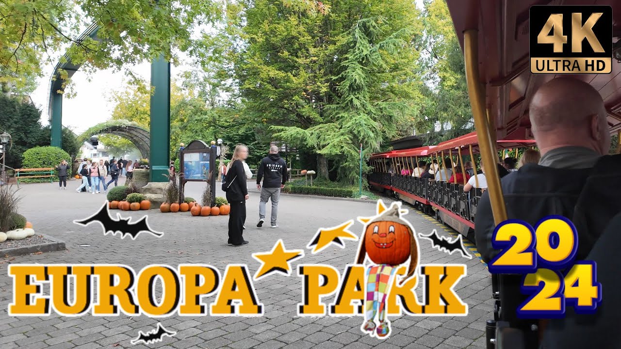 Mit der Panoramabahn durch Europa-Park Halloween 2024