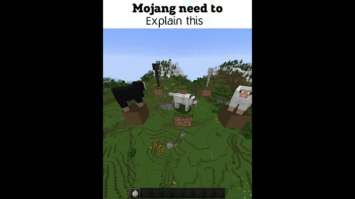 Mojang Need to explain this #shorts  #minecraft
