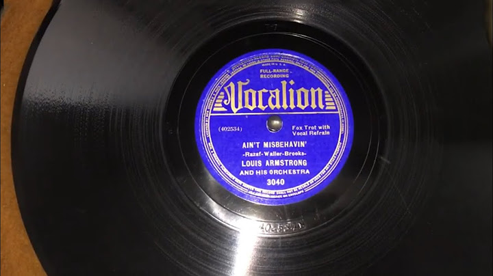 Ain't Misbehavin' Remix version - Remix performance video thumbnail