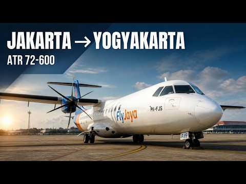 apibet88 x aultantoto - FLYJAYA ATR 72 600 ✈️ JAKARTA TO YOGYAKARTA FULL FLIGHT EXPERIENCE FROM HALIM TO ADISUTJIPTO