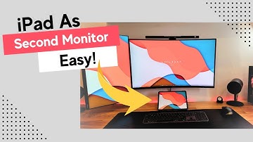 How to use an iPad as a second monitor