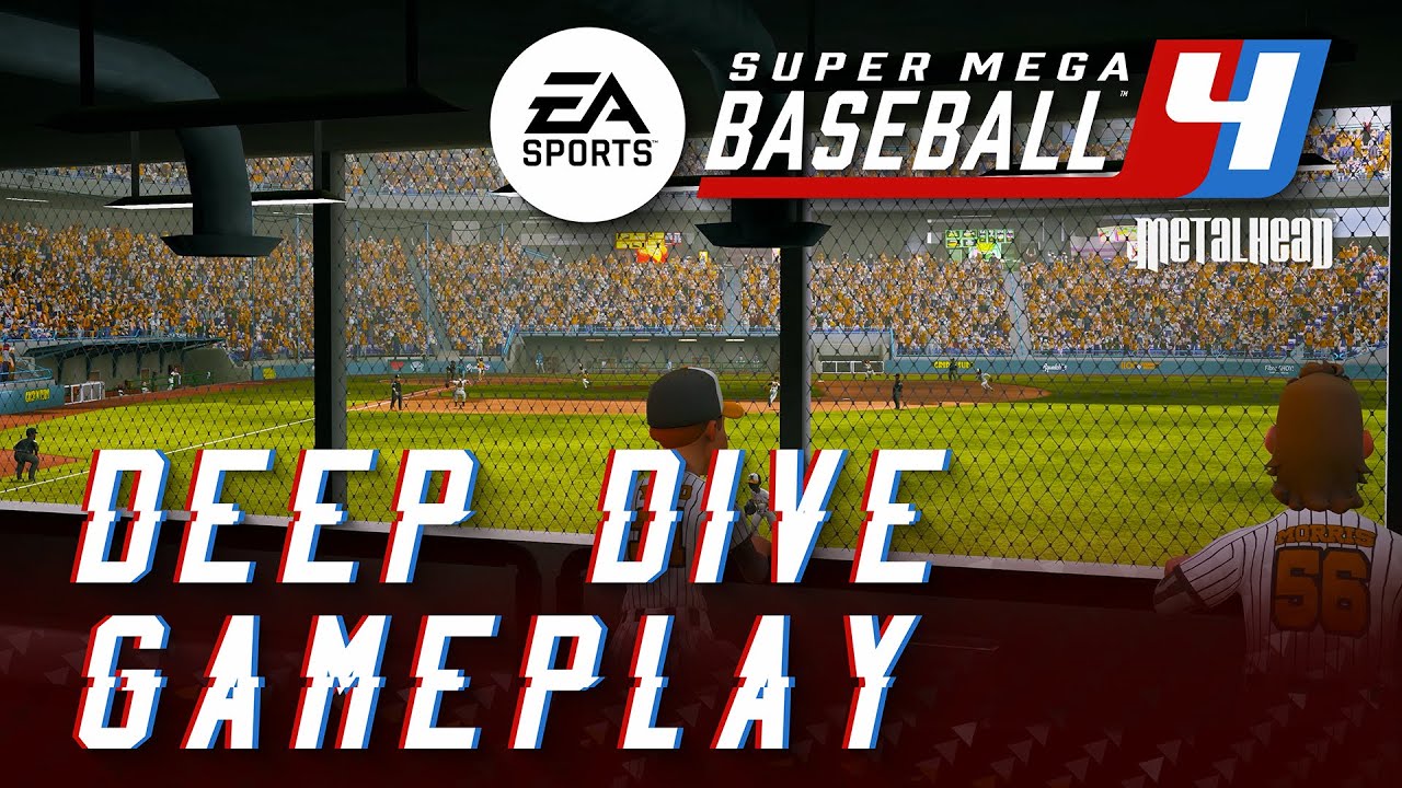 Super Mega Baseball 4 Gameplay On and Off-Field Deep Dive