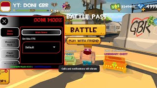 testing grand battle royale mod menu || Grand Battle Royale: Pixel FPS screenshot 1