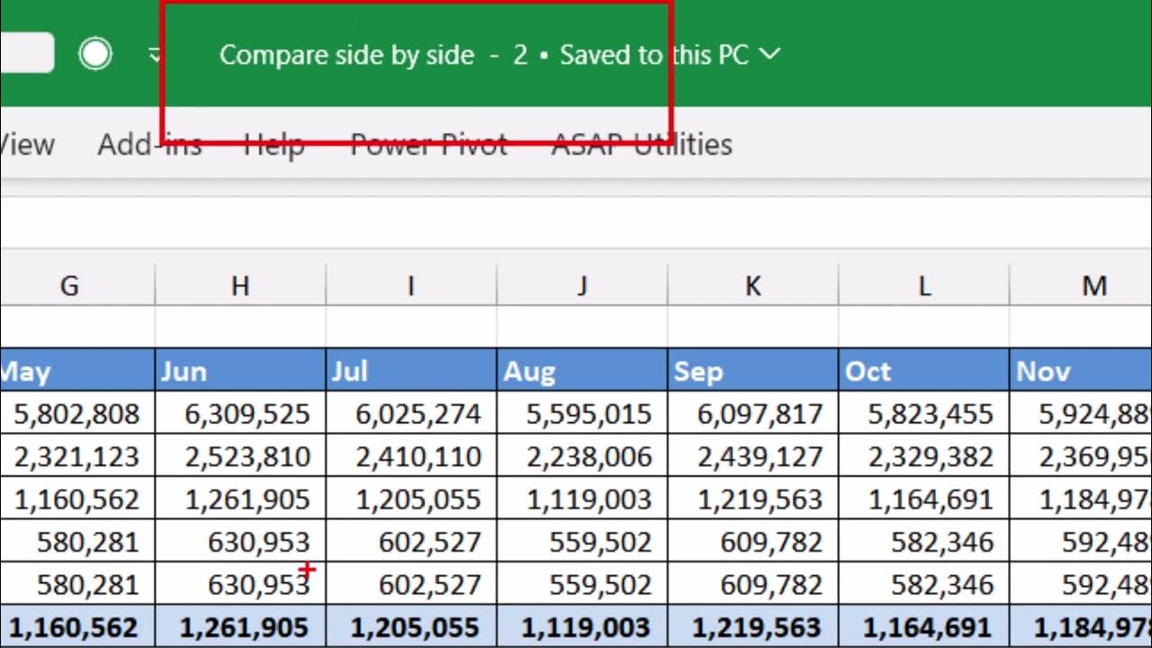 how-to-open-same-excel-file-multiple-times-and-compare-the-excel-sheets