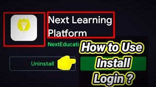 How to install , Use, Register , login Next learning platform app | tutorial | in hindi screenshot 3