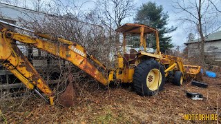 $600 FORD Backhoe Will it Start?