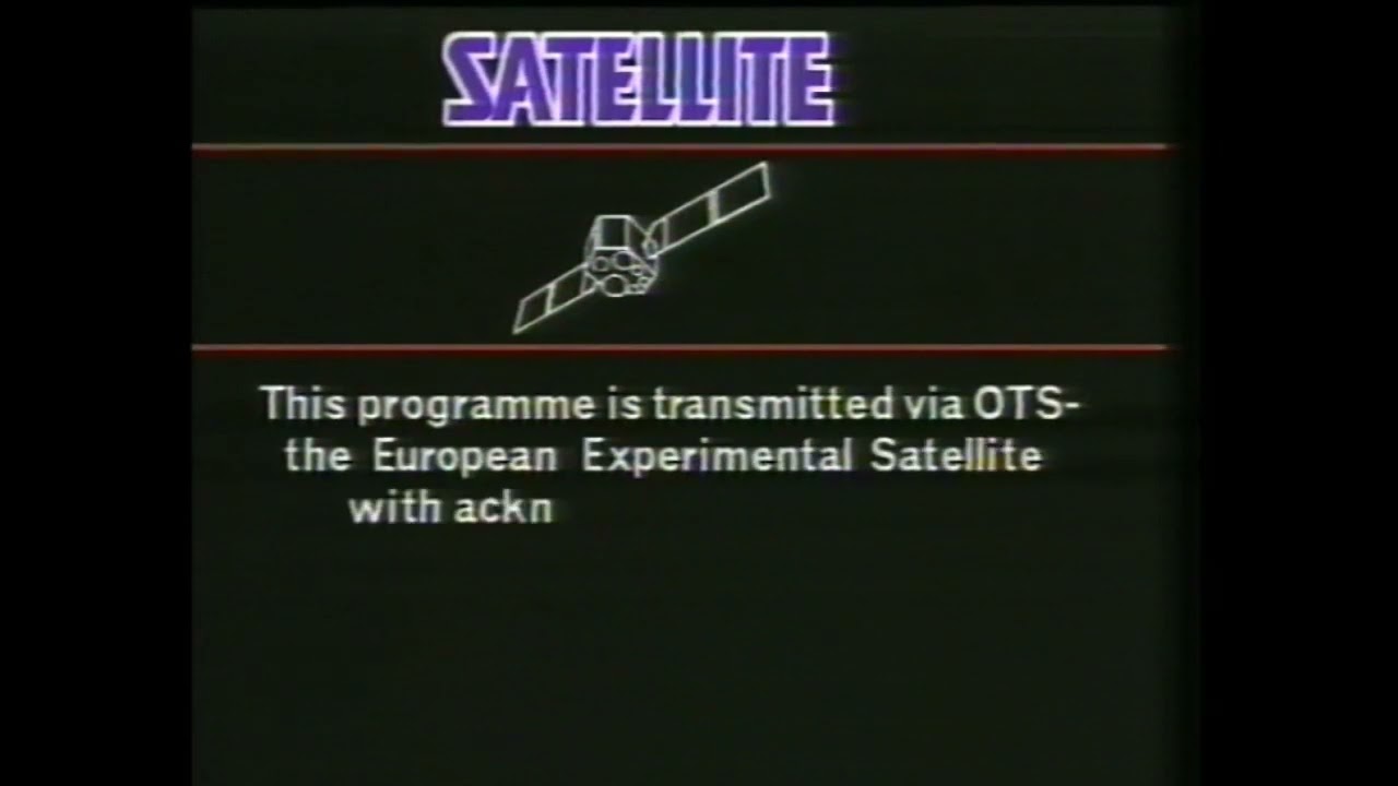 Satellite Television - 1982 intro.