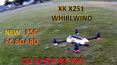 XK X251 New ESC PC Board First Flight