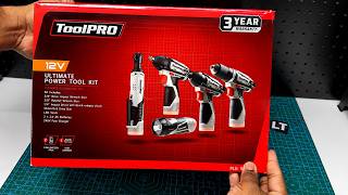 ToolPRO Ultimate 12V Power Tool Kit Unboxing