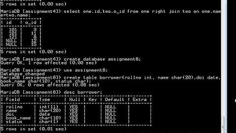 SPPU DBMS Lab Assignment 8 Part 1 by Prof. Nisha Auti
