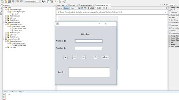 Java NetBeans tutorial for beginners: Simple calculator in 5 minutes