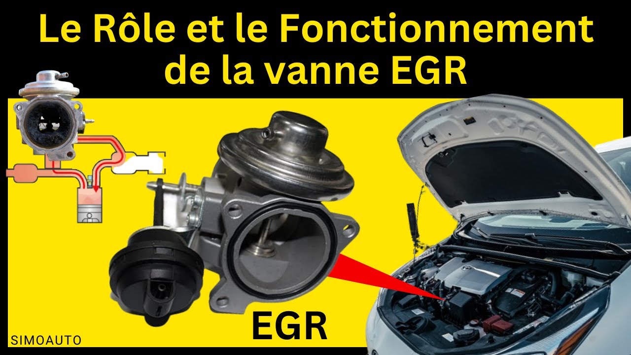 Quels sont les symptômes d'une vanne EGR défectueuse ?