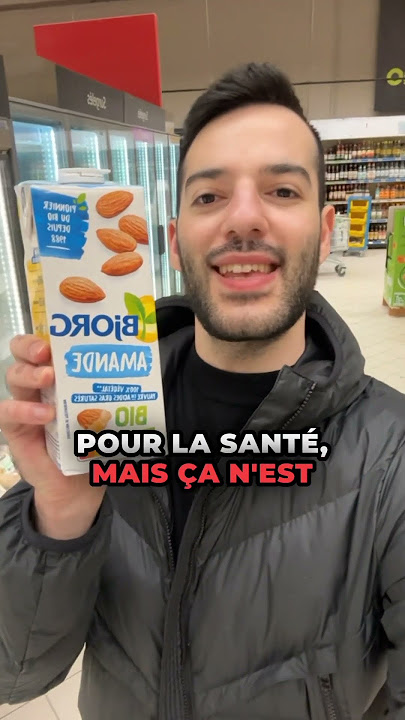 Tu bois du lait vegetal ? #amande #laitdamande #laitvegetal #bjorg