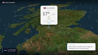 UK Weather — Monday 27 July