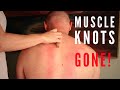 Break up muscle knots w/ Gua Sha Massage.  How-2 for  Deep Tissue gua sha - Keeps back pain away!