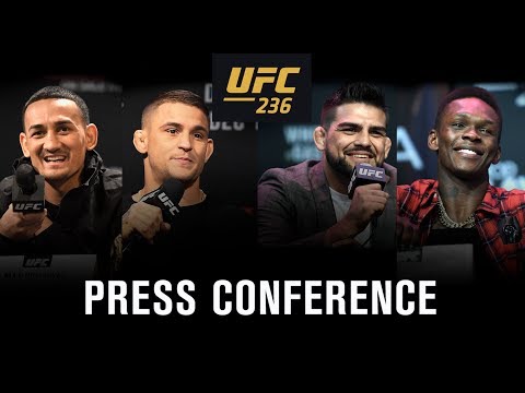 UFC 236: Holloway vs. Poirier 2 Press Conference