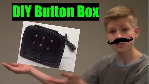How to Make a Button Box | Captain Bob Simulation