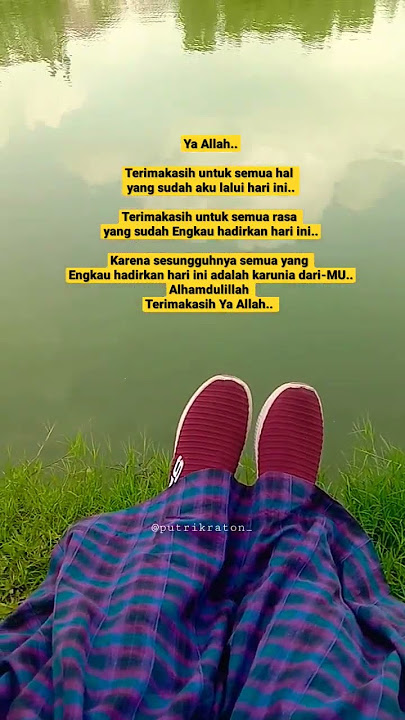 Terimakasih atas semua rasa - Story Wa Nasehat #renungan #doa #selfreminder #putrikraton #katabijak