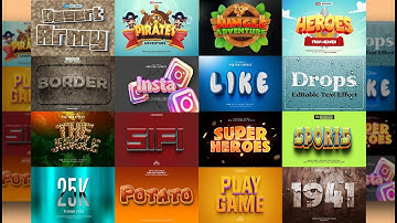 👉 Photoshop cc 3d text effects psd template free download | Text Effects Photoshop Cc PSD File Free🔥