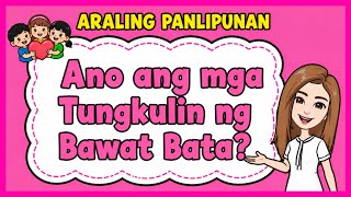 💟 (ARALPAN) Ano ang mga Tungkulin ng Bawat Bata? | #iQuestionPH