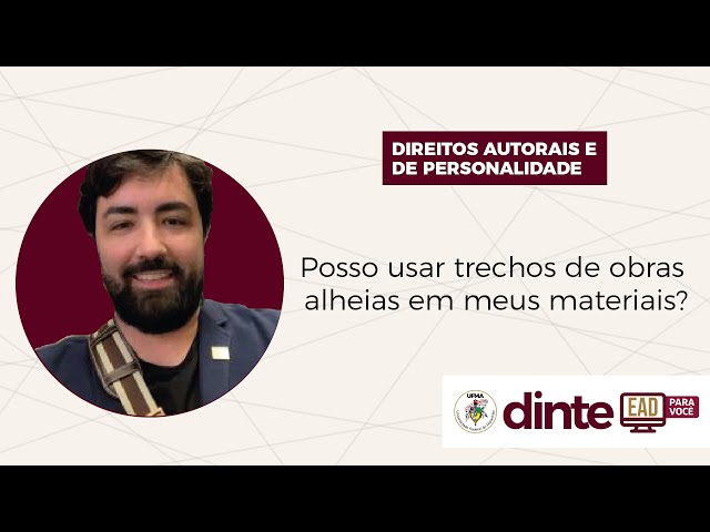 Posso usar trechos de obras alheias em meus materiais?