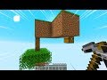 Minecraft Skyblock, BUT IT'S UPSIDE DOWN...