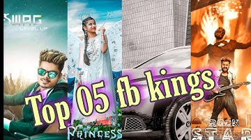 Top 05 Facebook King of 2021|Dolan Das|Sonu Rajput|Jyoti Pandit|Sushant sabne|Mark Zuckerberg|Fb kin