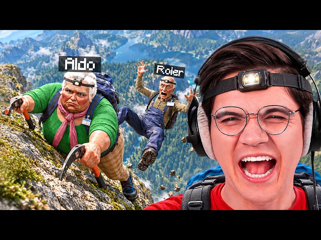 ESCALAMOS UNA MONTAÑA SIENDO ABUELOS 😂 | SUNSET SUMMIT