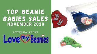 Highest Priced Beanie Babies - November 2020