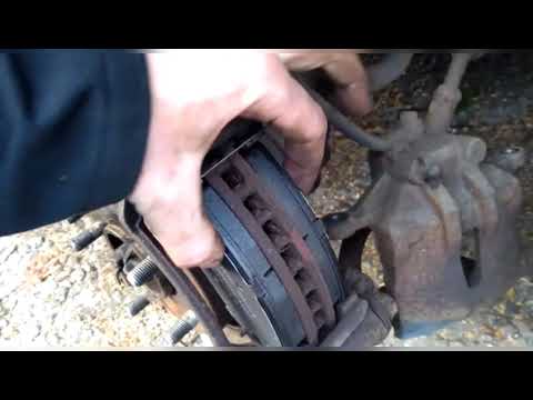 Seized Caliper Slider Bolts Causing Brake Pads to Wear Uneven